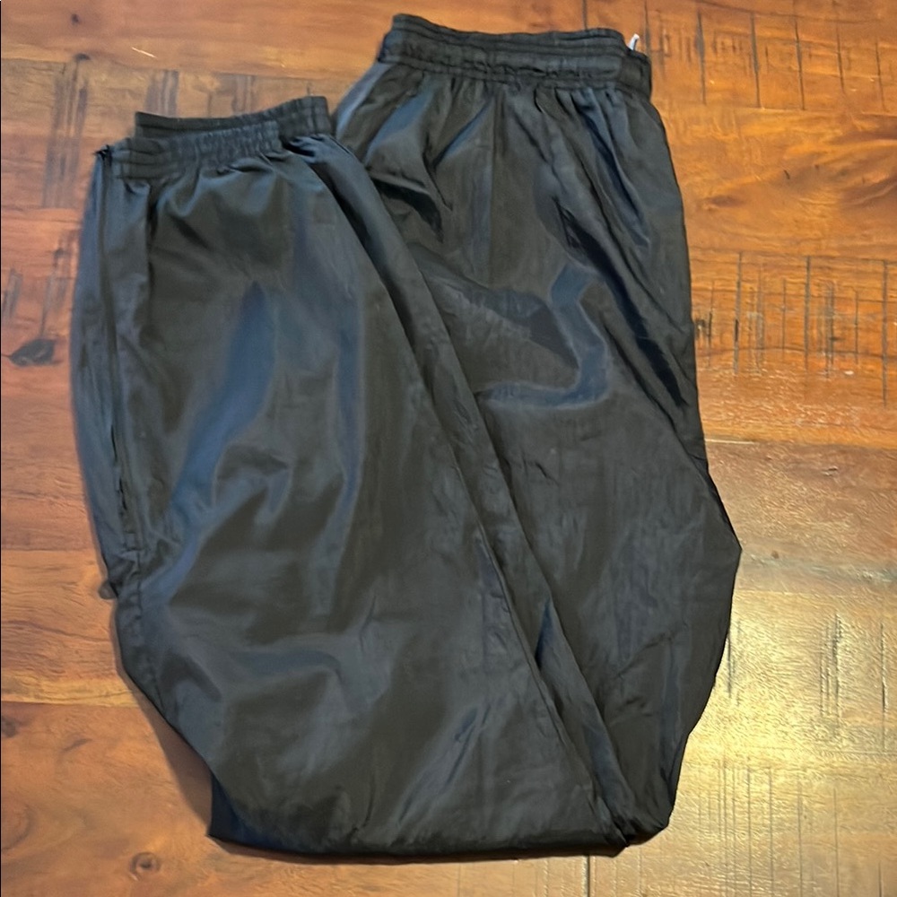 Logo Athletic Black Men's Joggers